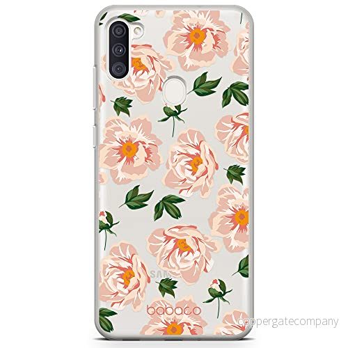 ERT GROUP mobiltelefonfodral för Samsung A03S originalt och officiellt licensierat Babaco mönster Flowers 014 optimalt anpassad till formen på mobiltelefonen, gedeeltelijk transparant 5903932996272