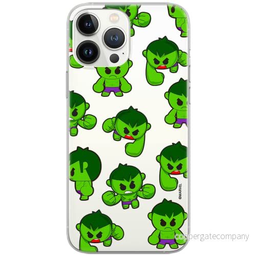 ERT GROUP mobiltelefonfodral för Apple Iphone 6 PLUS originalt och officiellt licensierat Marvel mönster Hulk 006 Vit optimalt anpassad till formen på mobiltelefonen, gedeeltelijk transparant 5904805238208