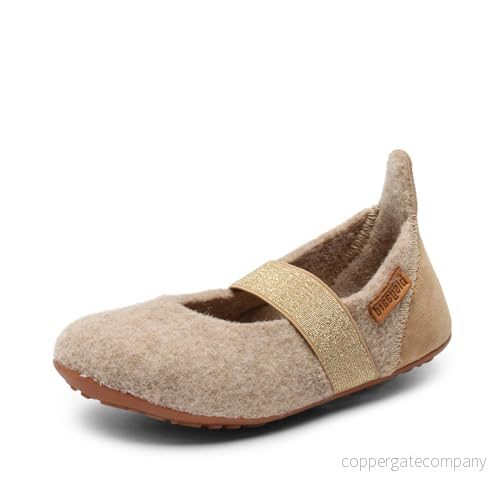 bisgaard Wool Ballet Plat, Nougat, 32 EU 5715243154186
