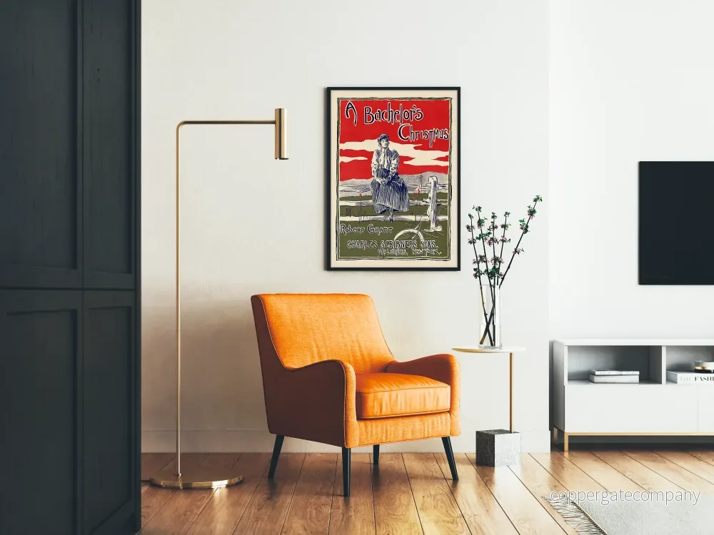 Vintageposter A Bachelor's Christmas av Robert Grant - Bild 2