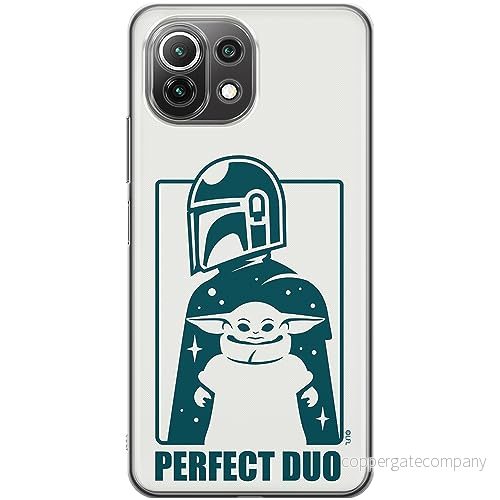 ERT GROUP mobiltelefonfodral för Xiaomi 11 LITE 4G / 5G originalt och officiellt licensierat Star Wars mönster Baby Yoda 034, fodral tillverkad av TPU plast 5905511759865