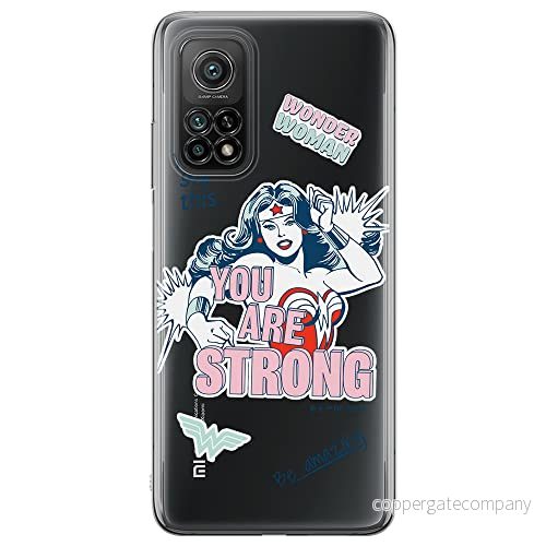 ERT GROUP mobiltelefonfodral för Xiaomi Redmi Note 11 Pro 5G/11 4G originalt och officiellt licensierat DC mönster Wonder Woman 025, gedeeltelijk transparant 5904805637407