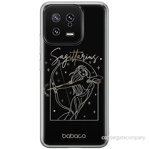 ERT GROUP mobiltelefonfodral för Xiaomi 13 originalt och officiellt licensierat Babaco mönster Zodiac Woman 009 optimalt anpassad till formen på mobiltelefonen, fodral tillverkad av TPU plast 5905511901318
