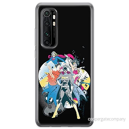 ERT GROUP mobiltelefonfodral för Xiaomi MI NOTE 10 Lite originalt och officiellt licensierat DC mönster Super Girls 001 optimalt anpassad till formen på mobiltelefonen, fodral tillverkad av TPU plast 5904805592720