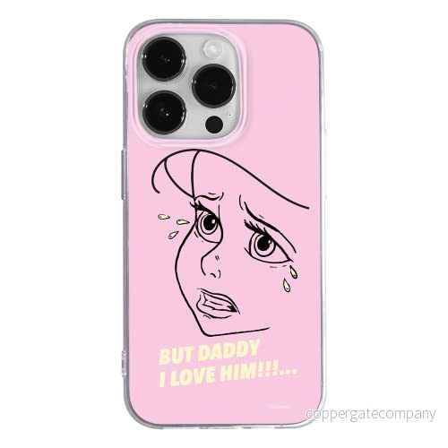 ERT GROUP mobiltelefonfodral för Apple Iphone 14 PRO originalt och officiellt licensierat Disney mönster Ariel 007 optimalt anpassad till formen på mobiltelefonen, fodral tillverkad av TPU plast 5905131923394