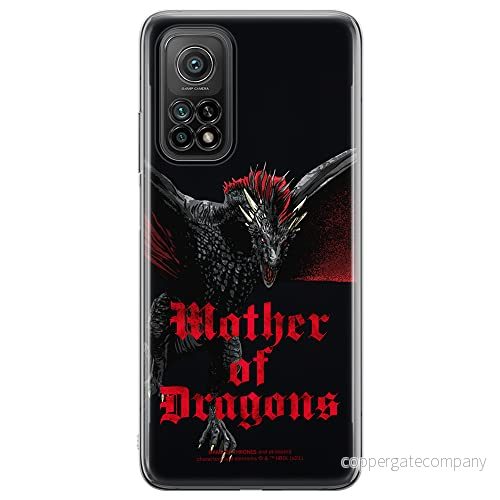 ERT GROUP mobiltelefonfodral för Xiaomi MI 10T 5G / PRO originalt och officiellt licensierat Game od Thrones mönster of 002, fodral tillverkad av TPU plast 5903932664140