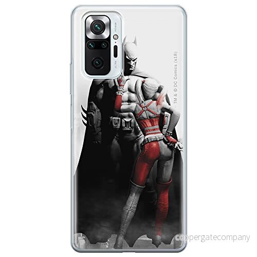 ERT GROUP mobiltelefonfodral för Xiaomi REDMI NOTE 10 PRO originalt och officiellt licensierat DC mönster Batman 012 optimalt anpassad till formen på mobiltelefonen, fodral tillverkad av TPU plast 5903932822885