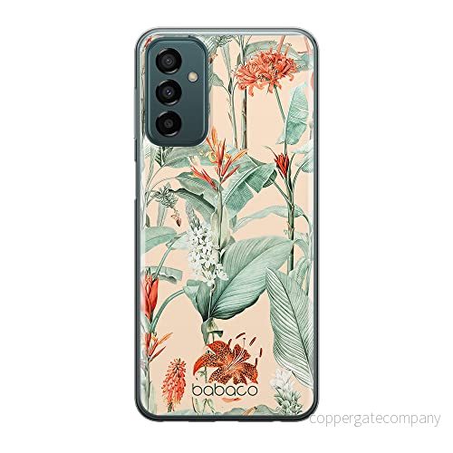 ERT GROUP mobiltelefonfodral för Samsung M13 4G/M23 5G/F23 originalt och officiellt licensierat Babaco mönster Flowers 048 anpassad till formen på mobiltelefonen, fodral tillverkad av TPU plast 5905511369323