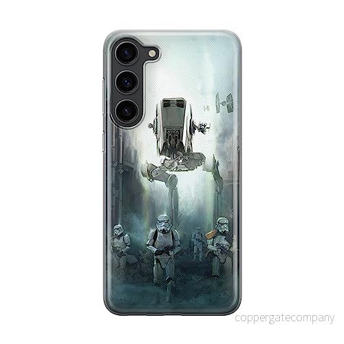 ERT GROUP mobiltelefonfodral för Samsung S23 PLUS originalt och officiellt licensierat Star Wars mönster 019 optimalt anpassad till formen på mobiltelefonen, fodral tillverkad av TPU plast 5905511440947
