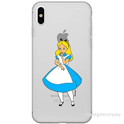 ERT GROUP mobiltelefonfodral för Iphone XS Max originalt och officiellt licensierat Disney mönster Alice 010 optimalt anpassad till formen på mobiltelefonen, gedeeltelijk transparant 5905131193520