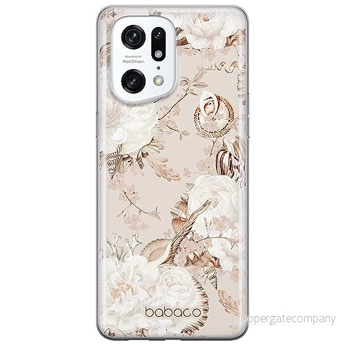 ERT GROUP mobiltelefonfodral för Oppo FIND X5 PRO originalt och officiellt licensierat Babaco mönster Flowers 045 optimalt anpassad till formen på mobiltelefonen, fodral tillverkad av TPU plast 5905511413071