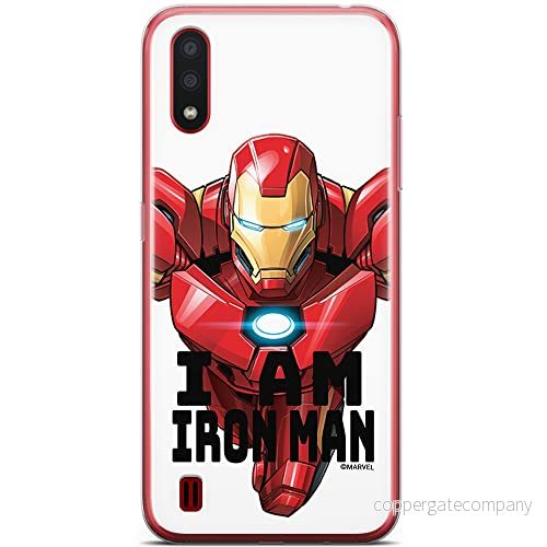 ERT GROUP mobiltelefonfodral för Samsung A01 originalt och officiellt licensierat Marvel mönster Iron Man 029 optimalt anpassad till formen på mobiltelefonen, fodral tillverkad av TPU plast 5904805144332