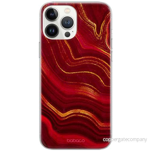ERT GROUP mobiltelefonfodral för Apple Iphone 6 PLUS originalt och officiellt licensierat Babaco mönster Marble 011 Vit optimalt anpassad till formen på mobiltelefonen, fodral tillverkad av TPU plast 5903932023701