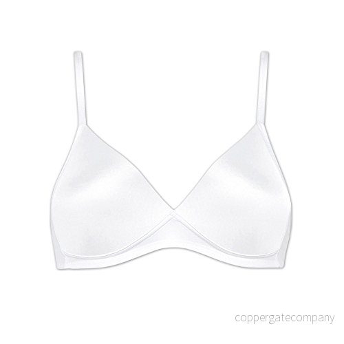 Triumph Soft BH Lined Triangelbh, Storlek 70C, Vit 7613111912136