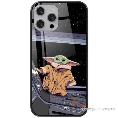 ERT GROUP mobiltelefonfodral för Huawei MATE 10 originalt och officiellt licensierat Star Wars mönster Baby Yoda 025 tillverkad av härdat glas, optimalt anpassat till mobilens form, skyddsfodral 5904805080081