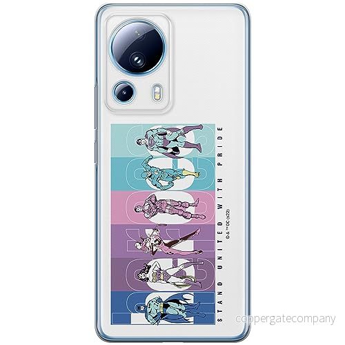 ERT GROUP mobiltelefonfodral för Xiaomi 13 LITE/CIVI 2 originalt och officiellt licensierat DC mönster Justice League 009 anpassad till formen på mobiltelefonen, fodral tillverkad av TPU plast 5905795000387