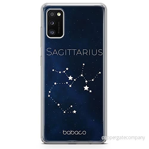 ERT GROUP mobiltelefonfodral för Samsung A41 originalt och officiellt licensierat Babaco mönster Zodiac Constellation 009 anpassad till formen på mobiltelefonen, fodral tillverkad av TPU plast 5903932197747