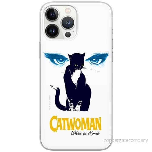 ERT GROUP mobiltelefonfodral för Samsung S9 PLUS originalt och officiellt licensierat DC mönster Catwoman 007 Vit optimalt anpassad till formen på mobiltelefonen, fodral tillverkad av TPU plast 5902980673296