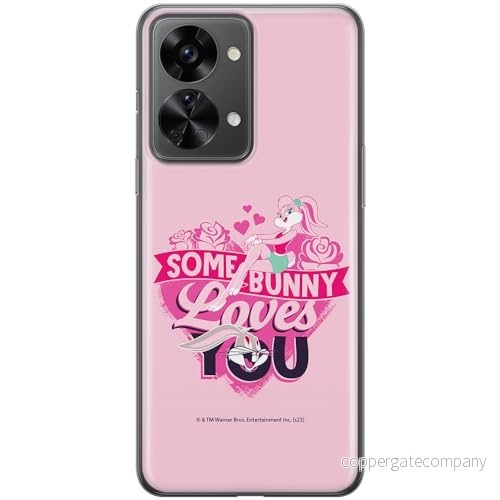 ERT GROUP mobiltelefonfodral för OnePlus NORD 2T 5G originalt och officiellt licensierat Looney Tunes mönster Lola & Bugs 002 anpassad till formen på mobiltelefonen, fodral tillverkad av TPU plast 5905795134013