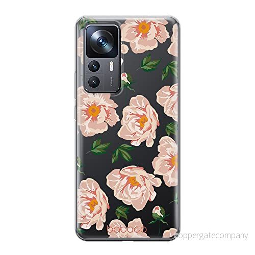 ERT GROUP mobiltelefonfodral för Xiaomi 12T/12T pro/K50 Ultra originalt och officiellt licensierat Babaco mönster Flowers 014 optimalt anpassad till formen på mobiltelefonen, gedeeltelijk transparant 5905511586522