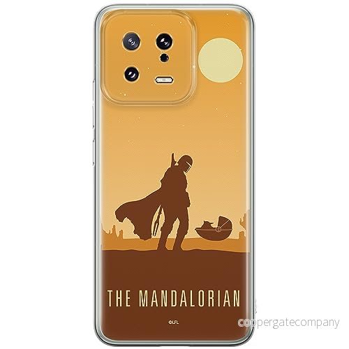 ERT GROUP mobiltelefonfodral för Xiaomi 13 originalt och officiellt licensierat Star Wars mönster Baby Yoda 033 optimalt anpassad till formen på mobiltelefonen, fodral tillverkad av TPU plast 5905511910686